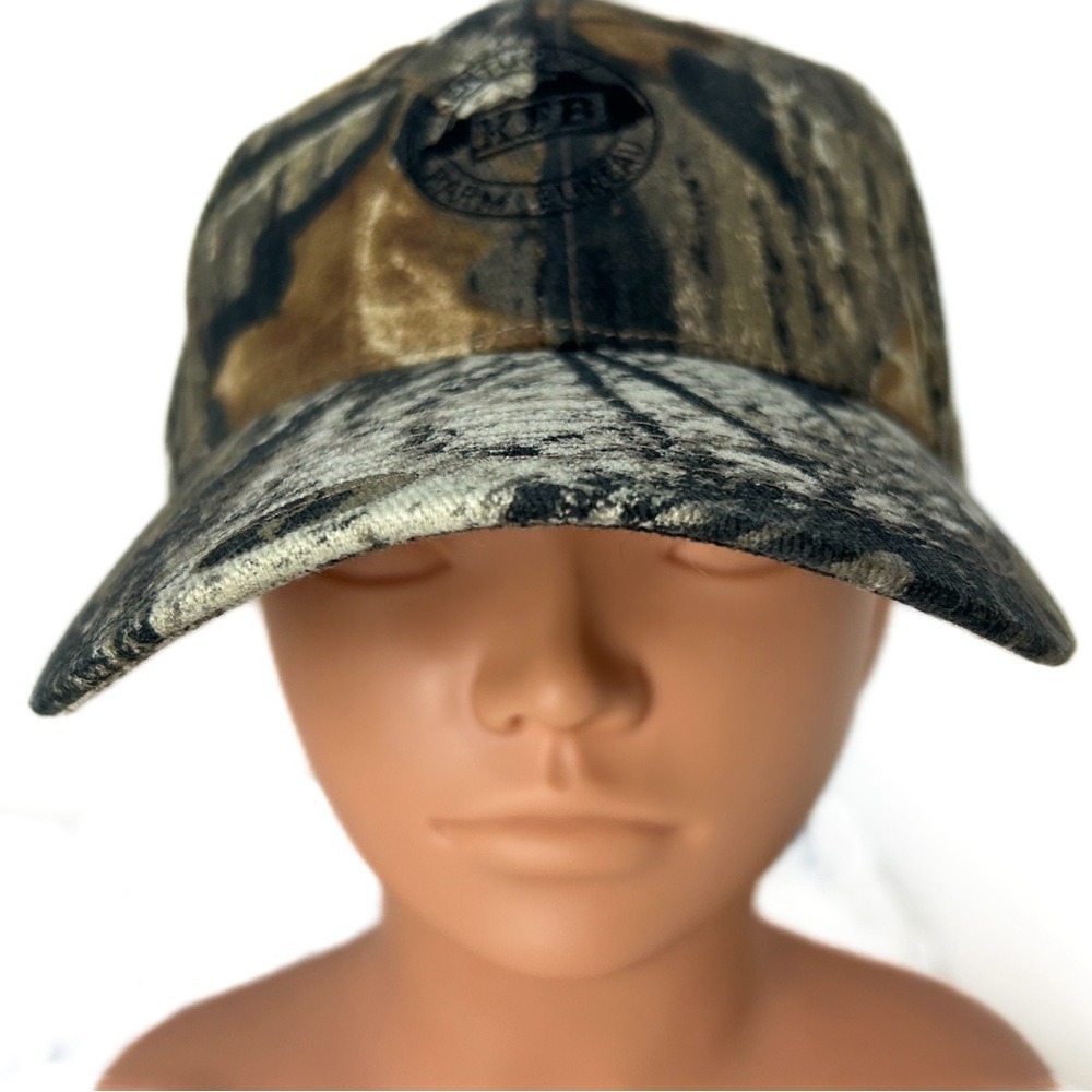 Mossy Oak Flex Strap "KFB" Camo Hat NWT Hunting Camp Hiking Outdoors
